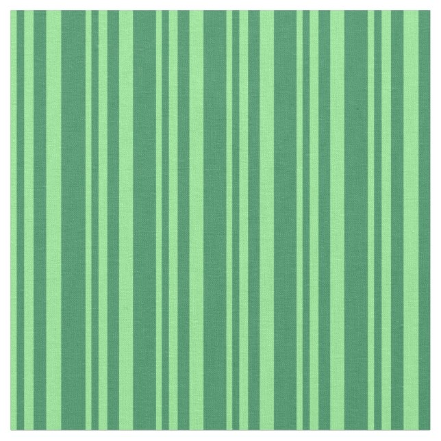 Light Green & Sea Green Colored Pattern Fabric (Close Up)