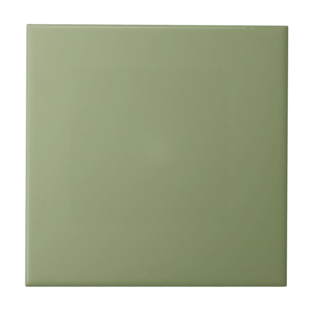 Light Green Solid Color Tile (Front)