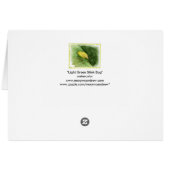 Light Green Stink Bug Cards (Back Horizontal)