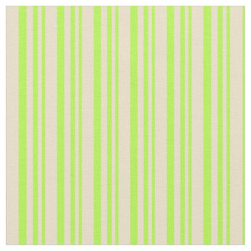 Light Green & Tan Pattern Fabric