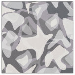Light Grey Abstract Spotted Camouflage pattern Fabric
