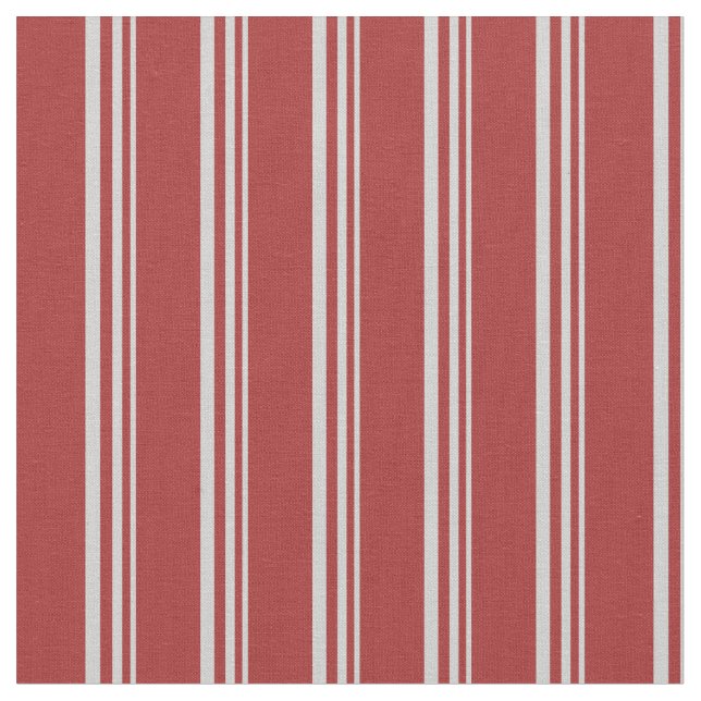 Light Grey and Brown Pattern Fabric (Close Up)