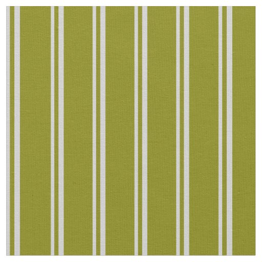 Light Grey and Green Lined/Striped Pattern Fabric