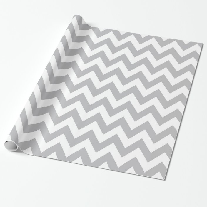 black and white chevron wrapping paper