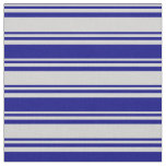 [ Thumbnail: Light Grey & Blue Colored Pattern Fabric ]
