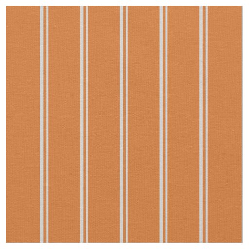Light Grey & Chocolate Stripes Pattern Fabric