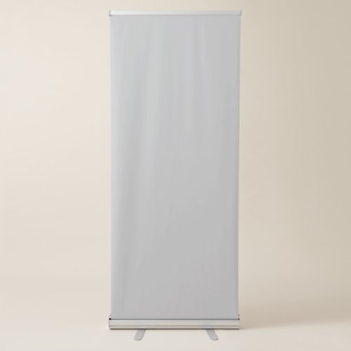 Light Grey Color Best Vertical Retractable Banner 