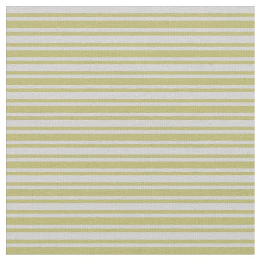 Light Grey & Dark Khaki Lines/Stripes Pattern Fabric