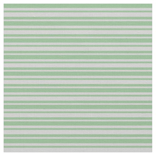 Light Grey & Dark Sea Green Lines Fabric