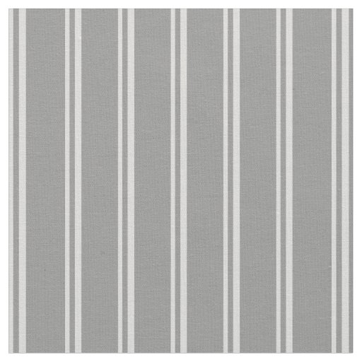 Light Grey & Grey Colored Stripes Fabric