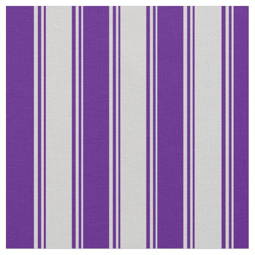 Light Grey & Indigo Lines Fabric