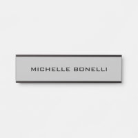 Light Grey Minimalist Plain Legible Modern