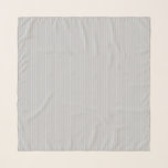Light grey pinstripes scarf<br><div class="desc">Light grey pinstripes</div>