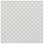 Light Grey Polka Dot Pattern Love Ball Print Fabric
