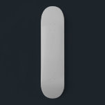 Light Grey Skateboard<br><div class="desc">Light Grey Skateboard. Grey color skate deck. Plain color grey. Grey solid color skateboard</div>