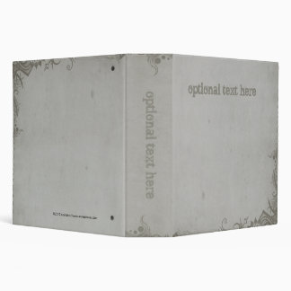 Light Grungy Binder 2 inch size