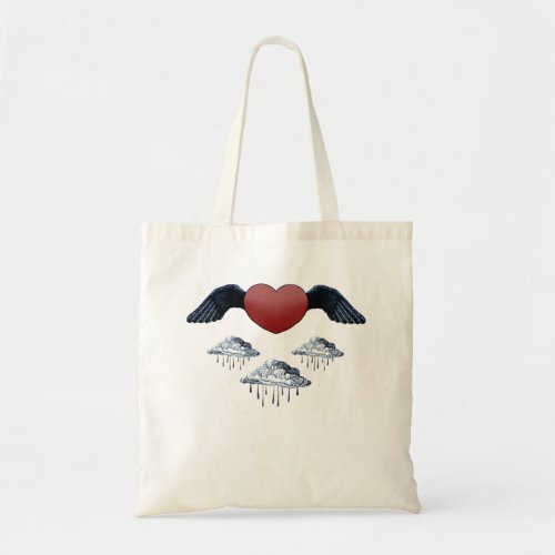 Light Hearted  Above It All by Aleta Tote Bag