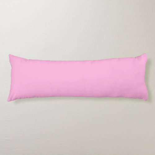 Light Hot Pink Solid Color Body Pillow