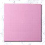 Light Hot Pink Solid Color Ceramic Tile<br><div class="desc">Light Hot Pink Solid Color</div>