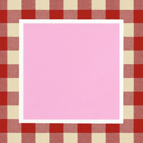 Light Hot Pink Solid Color Napkins