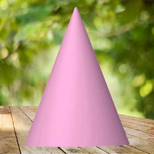 Light Hot Pink Solid Color Party Hat
