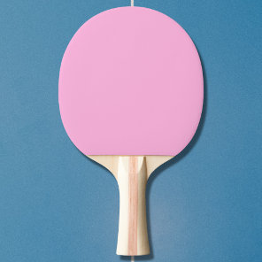 Light Hot Pink Solid Color Ping Pong Paddle