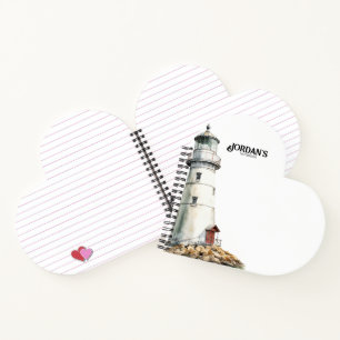 Light house lightbrown MINI Notebook