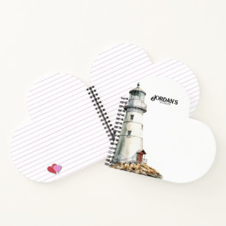 Light house lightbrown MINI Notebook