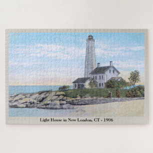 Light House New London CT Jigsaw Puzzle