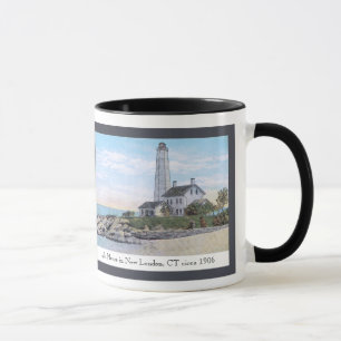 Light House New London CT Mug