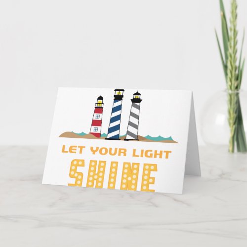 Light House Shine Card