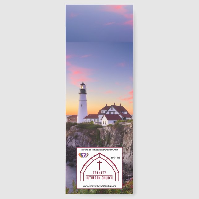 Light House Vertical Bookmark  (Front)