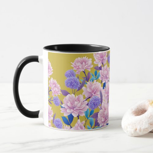 Light Hues Flower In Garden Mug