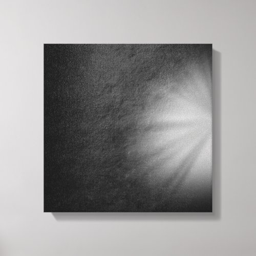 Light Impressions Black Background Canvas Print