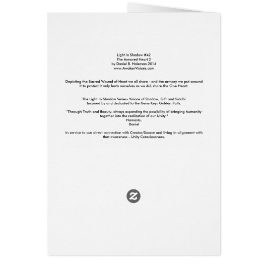 Light In Shadow #42 - The Armored Heart 2 (Back)