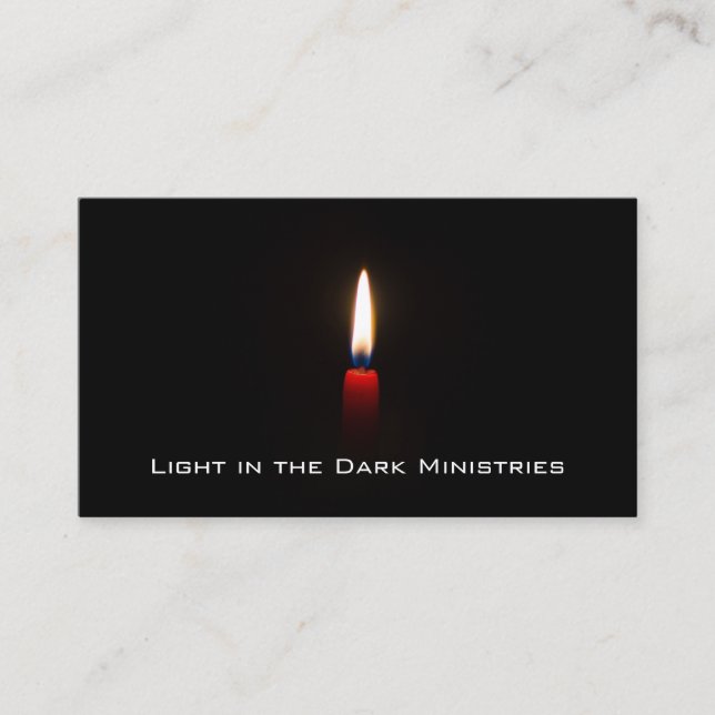 Light in the Dark Business Card (Front)