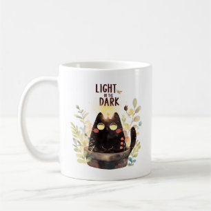 Light in the Dark – Plant Cat Mug