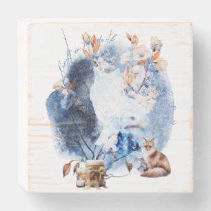 Light In The Dark Winter Solstice Magic Wooden Box Sign