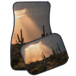 Light in the Desert Car Floor Mat