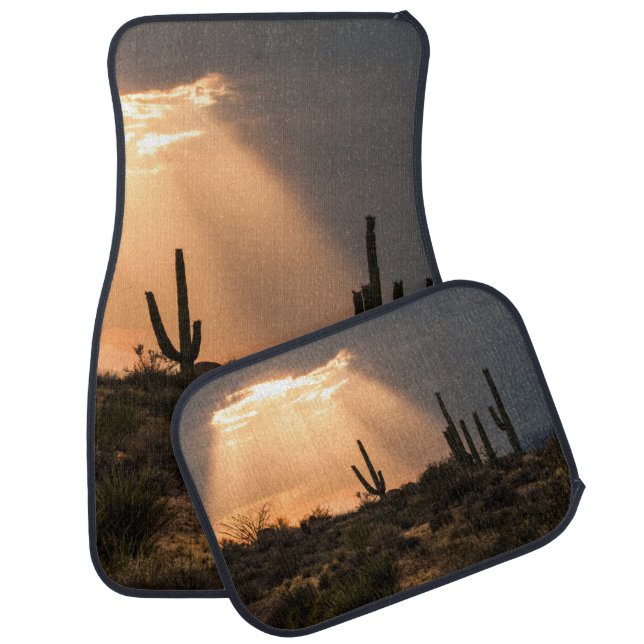Light in the Desert Car Floor Mat (Set)