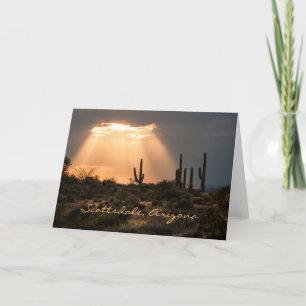 Light in the desert Scottsdale, Arizona Holiday Card