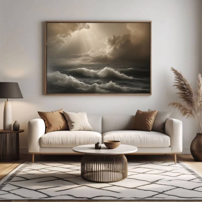 Light in the Storm Canvas Print (Creator Uploaded)