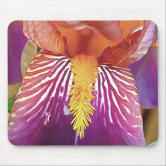 Light Iris Macro Artistic Abstract Mouse Pad