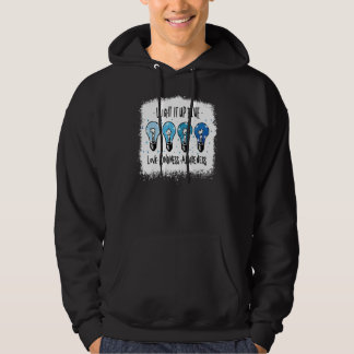 Light It Up Blue Love Kindness Awareness Autism Aw Hoodie