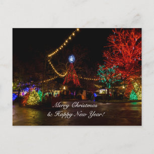 Light It Up For Christmas Postcard