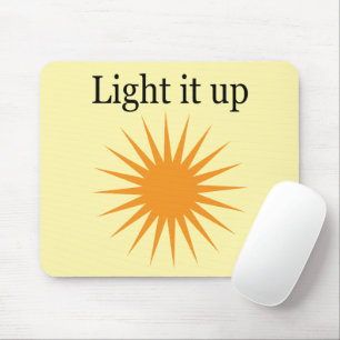 Light it up mouse pad