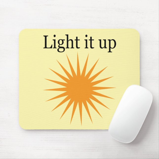 Light it up mouse pad (With Mouse)