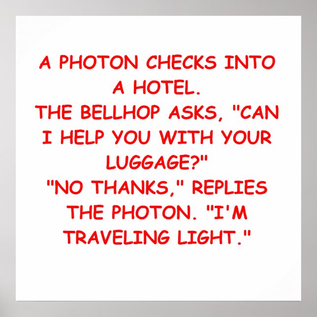 light joke poster (Front)