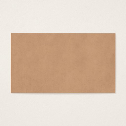 Customizable Light Leather Brown Vintage Parchment Paper Business Card