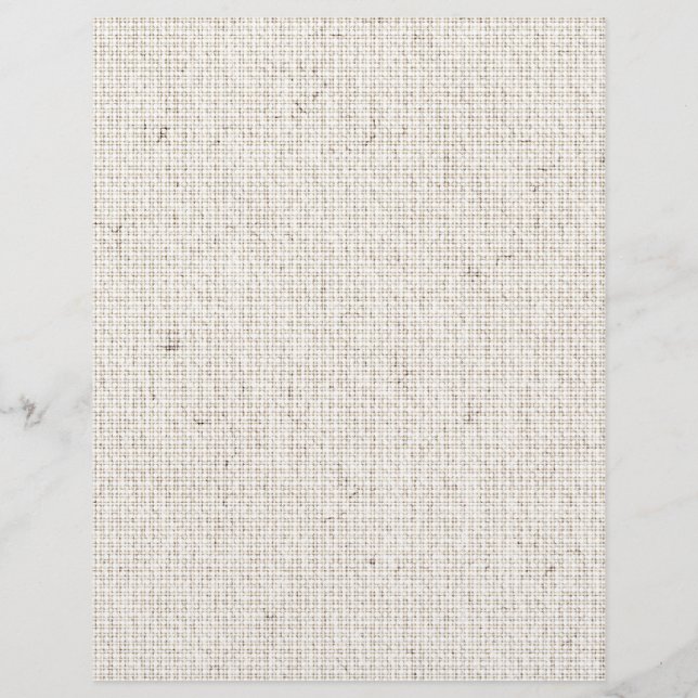 Light Linen Background Flyer (Back)